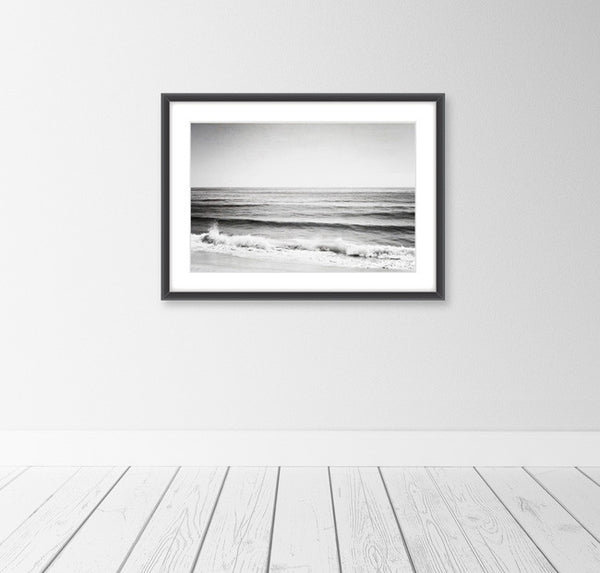 Black and White Ocean Photography by carolyncochrane.com