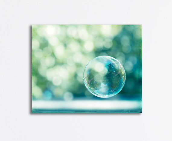 Bubble Photography Canvas Art by carolyncochrane.com