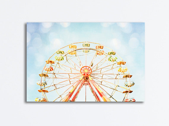 Ferris Wheel Canvas Art by carolyncochrane.com