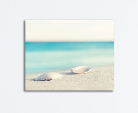 Seashell Beach Canvas by carolyncochrane.com