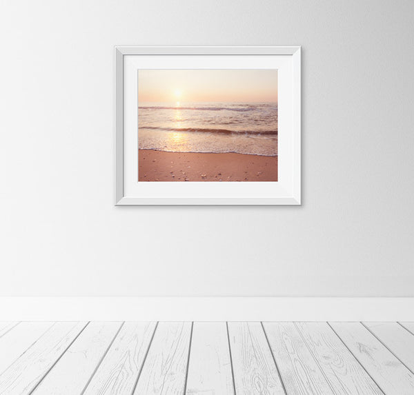 Ocean Sunrise Photography Print by carolyncochrane.com