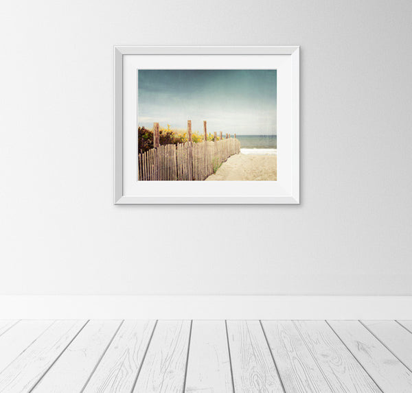 Beach Fence Landscape Photography by carolyncochrane.com