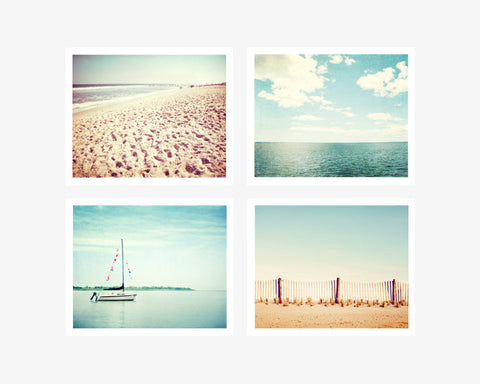 Beach Photography Prints Set by carolyncochrane.com