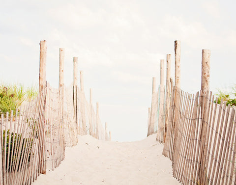 Beach Fence Photography Art by carolyncochrane.com
