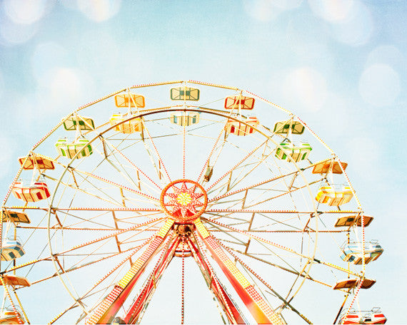 Ferris Wheel Art by carolyncochrane.com