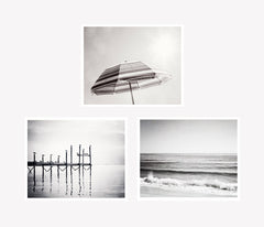 Grey Beach Wall Art by carolyncochrane.com