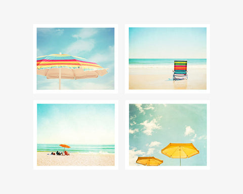 Colorful Beach Photography Art by carolyncochrane.com