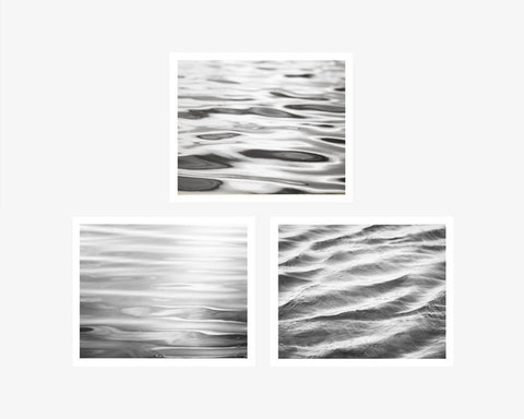 Black and White Water Photos Set by carolyncochrane.com